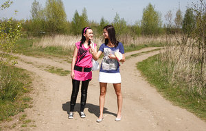 18 year old girl receives open mouth facial after being deflowered